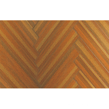 12.3mm E0 HDF AC4 Embossed Teak Waxed Edged Laminated Floor